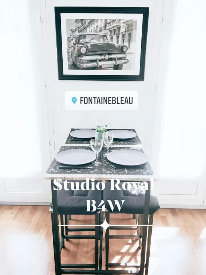 Studio Royal By Beds4Wanderlust - Place Du Marche Avec Parking Prive Fontainebleau Cameră foto