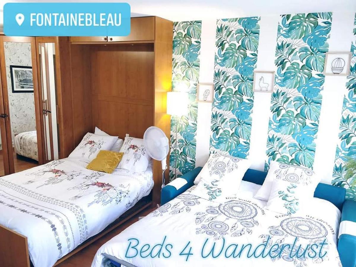 Studio Royal By Beds4Wanderlust - Place Du Marche Avec Parking Prive Fontainebleau Exterior foto